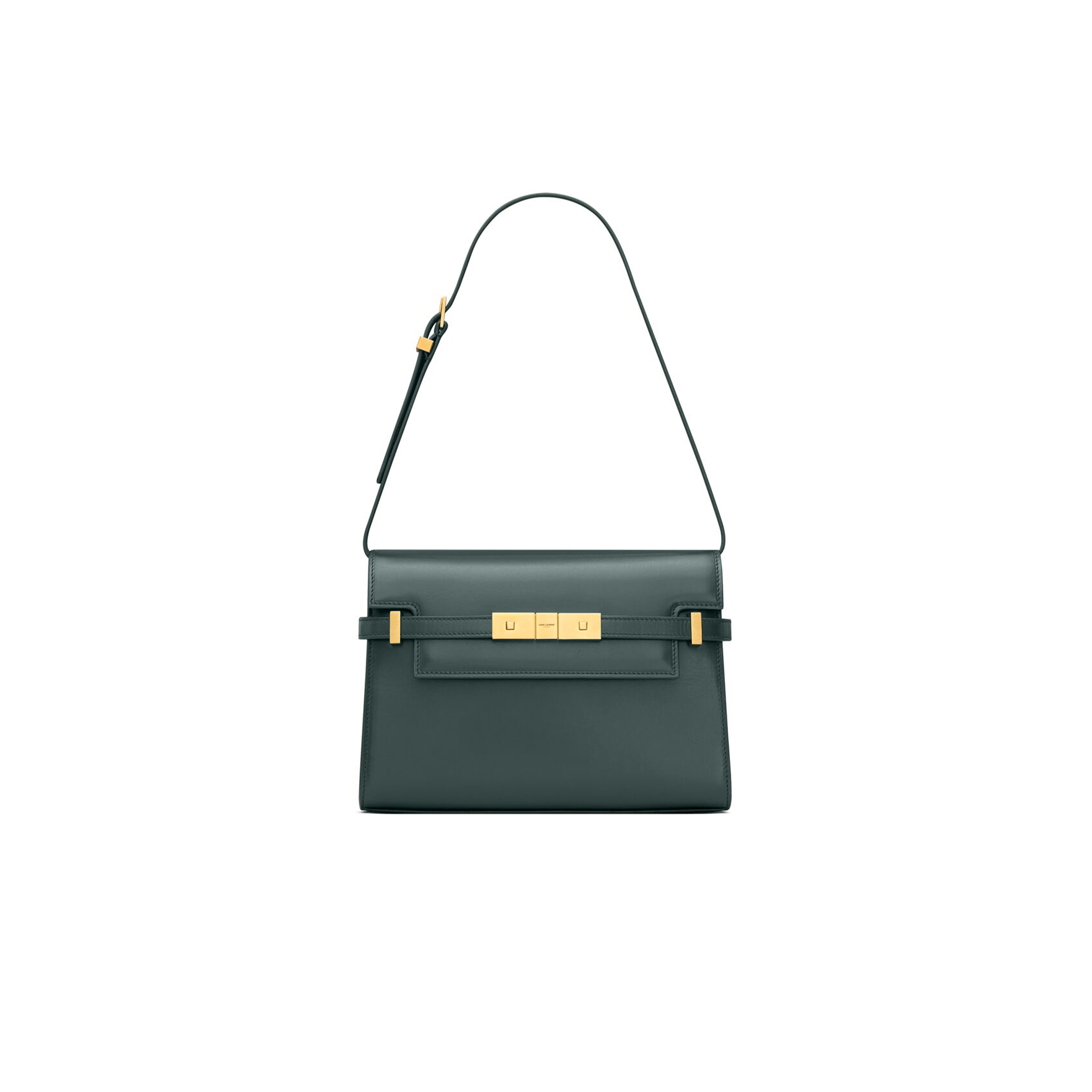 YSL MANHATTAN SHOULDER BAG IN BOX SAINT LAURENT LEATHER 5792710SX0W3045 (29*20*7.5cm)